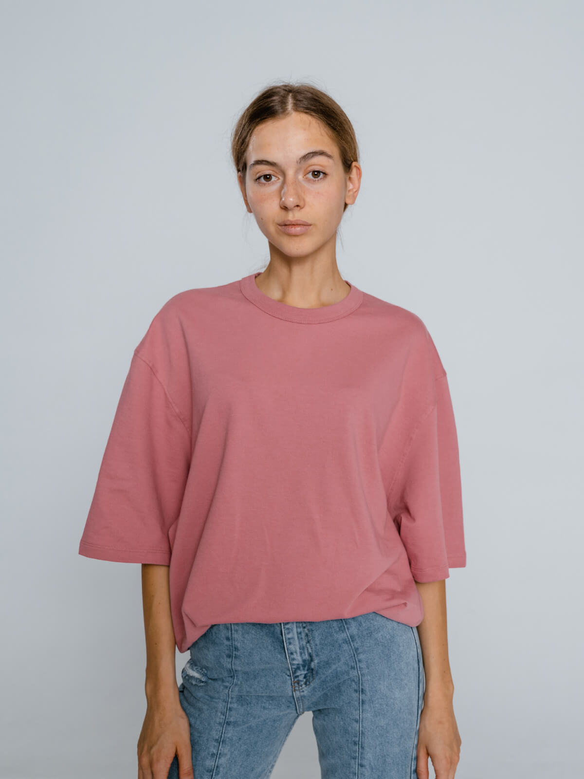 Pink oversized t-shirt – The7 Brand Shop