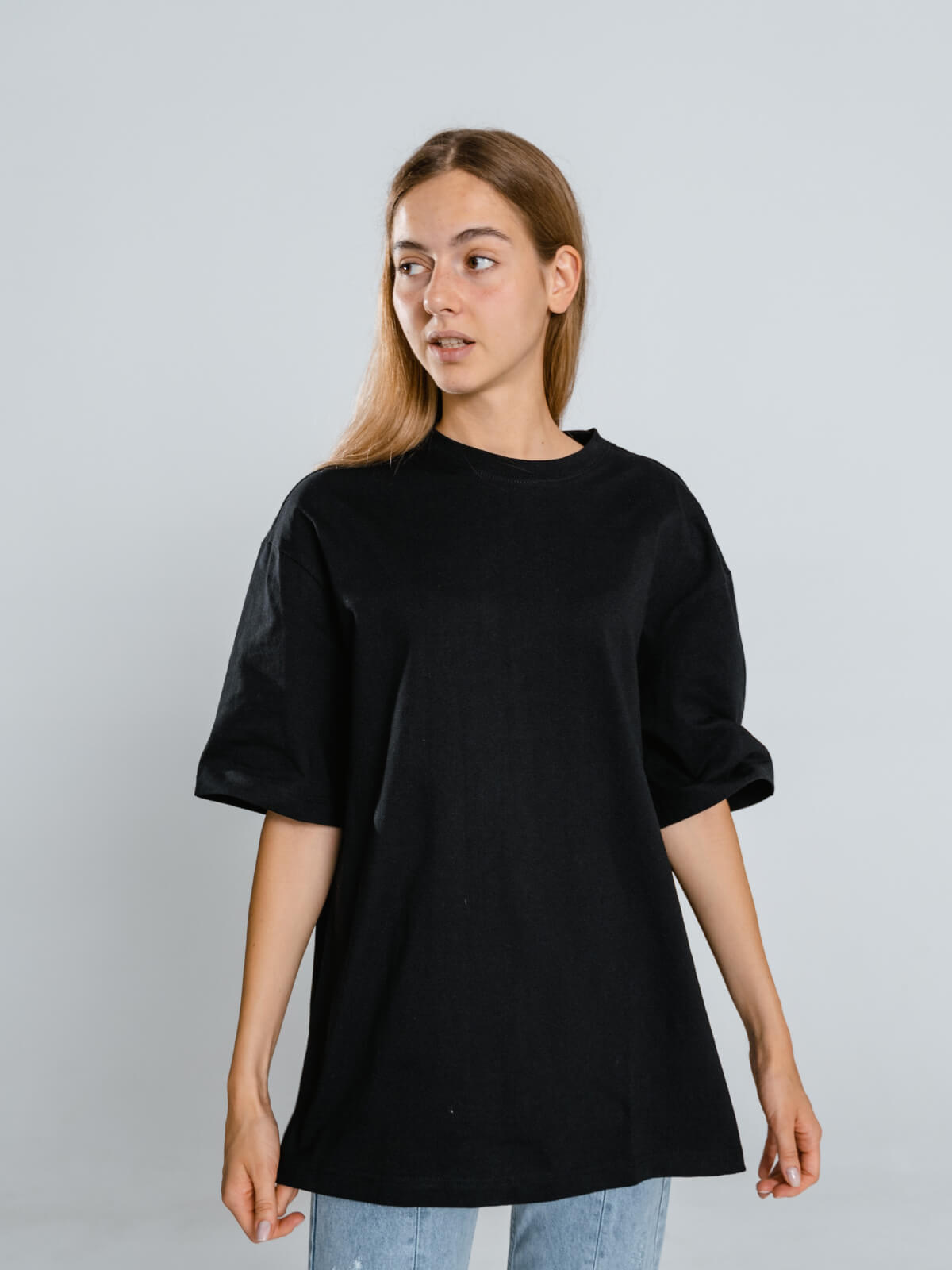 Black oversized t-shirt – The7 Brand Shop
