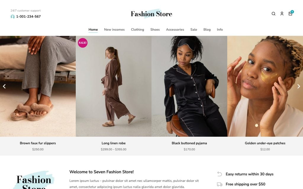 The7 Fashion Store – The7 & WooCommerce